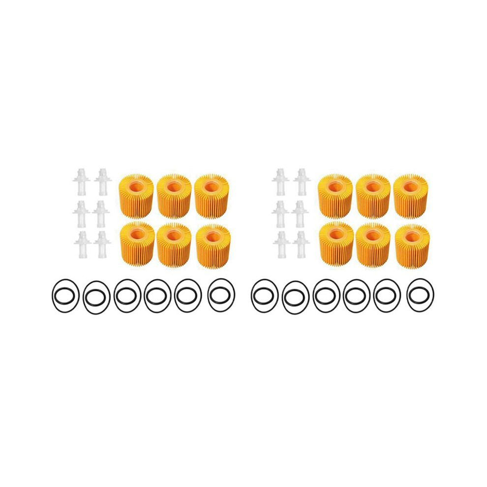 12Sets Oil Filter Kits For Avalon Camry Highlander Rav4 Sienna Tacoma Venza 04152-Yzza1 04152-31090 6034148730660