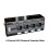 2 Unidade de ÁUdio XLR de 3 Pinos e 4 Canais e DMX sobre Extensor de Cabo de Rede, Extensor de Sinal de Rede DMX512, Macho 3