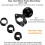 2X 1 Inch   Navigation Mounting Bracket Rear View Mirror Frame Fixing Support for Ram Bracket/Phone Bracket 3