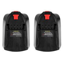2X Adapter Converter BOSB18C Use for  18V Li-Ion Battery BAT618  Home Lithium Electrical Power Tool