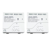 2X 4CH Zigbee Light Modul AC 85-250V RF433 Empfangen 10A Relais Arbeiten