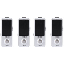 4X Rowin PéDale D'Accordeur Chromatique de Haute Précision pour Guitare True Bypass