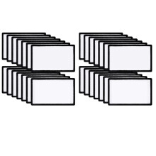 28 Pcs Sublimation Patches Blank Fabric Ironing Rectangular Blank Patches Fabric Repair Patches for Clothes, Hats