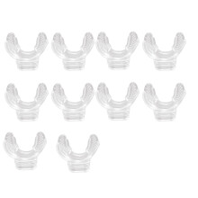 10PC Silicone Scuba Diving Bocchino Regolatore Snorkel Bocca Pezzo Dive Gear -Tossico Anti-Allergia di Sicurezza nel Silicone
