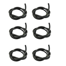 6Stck 14X3MM Speerfischen Gummi Schlinge Harpune Bänder Emulsion Rohr Latex Tauchen Tauchen Speerfischen Zubehör 50 cm