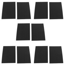 10 Tablets Anti Slip Furniture Pads Self Adhesive Non Slip Thickened Rubber Feet Floor Protectors for Chair Sofa