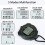 6X Digital Sports Stopwatch, 10Lap /Split Memory Stopwatch Count Down Timer, Large Display Waterproof 12/24 Hour Clock 4