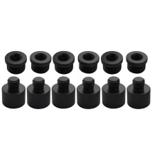 12 Stuks Mic Draad Adapter 5/8 Vrouwelijk Naar 3/8 en 3/8 Vrouwelijk Naar 5/8 Schroef Adapter Draad voor Mic Stand Mount