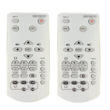 2X Projector Remote Control for Projector YT-141 XJ-A142 XJ-A147 XJ-A242 XJ-A247 Replacement Remote Control