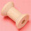 40Pcs Wooden Empty Thread Spools Natural Color 29mm X23mm 7