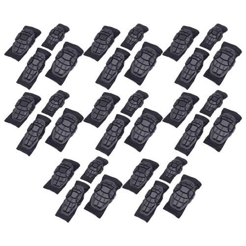 16X Set di Protezioni Per Bambini Soft Kid Gomitiere Ginocchiere S