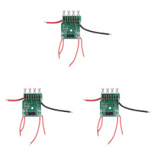 3X Li-Ion Battery Charging Protection Circuit Board PCB for Black 20V LB20 LBXR20 Power Tools Battery