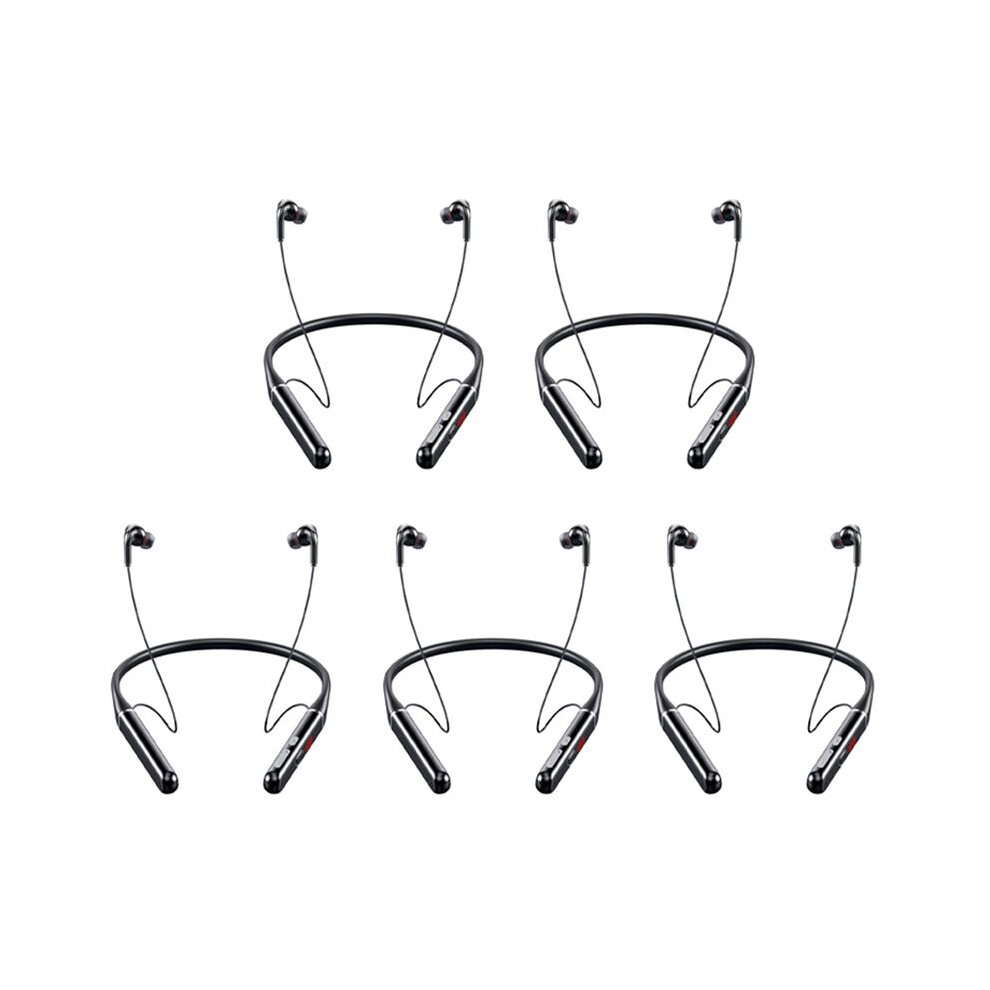 5X S650 100 Hours Earphones Stereo Wireless Headphones Neckband Cancelling Sports Running Headset 6031417156961