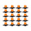 100Pcs 1/4Inch Pipe  Valve 4/7mm Hose Controller Barbed Adapter Agriculture Drip Irrigation Watering System Fitting 2