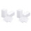 100 Pcs Unscented Refills Aromatherapy Pads Arom Oil Pads Electric Diffusers Pads for Fragrance&  Plugs Diffusers 2