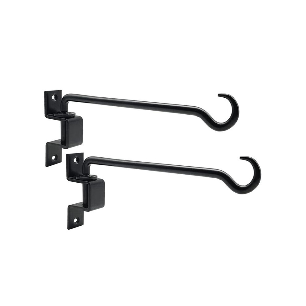 12 Inch 2 Pack Swivel Plant Hangers Outdoor Heavy Duty - For Flowers Baskets Pots Bird Feeder Lanterns Wind Chimes 4713018065768