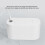 Wipes Warmer Refillable White 200x120x98mm 5