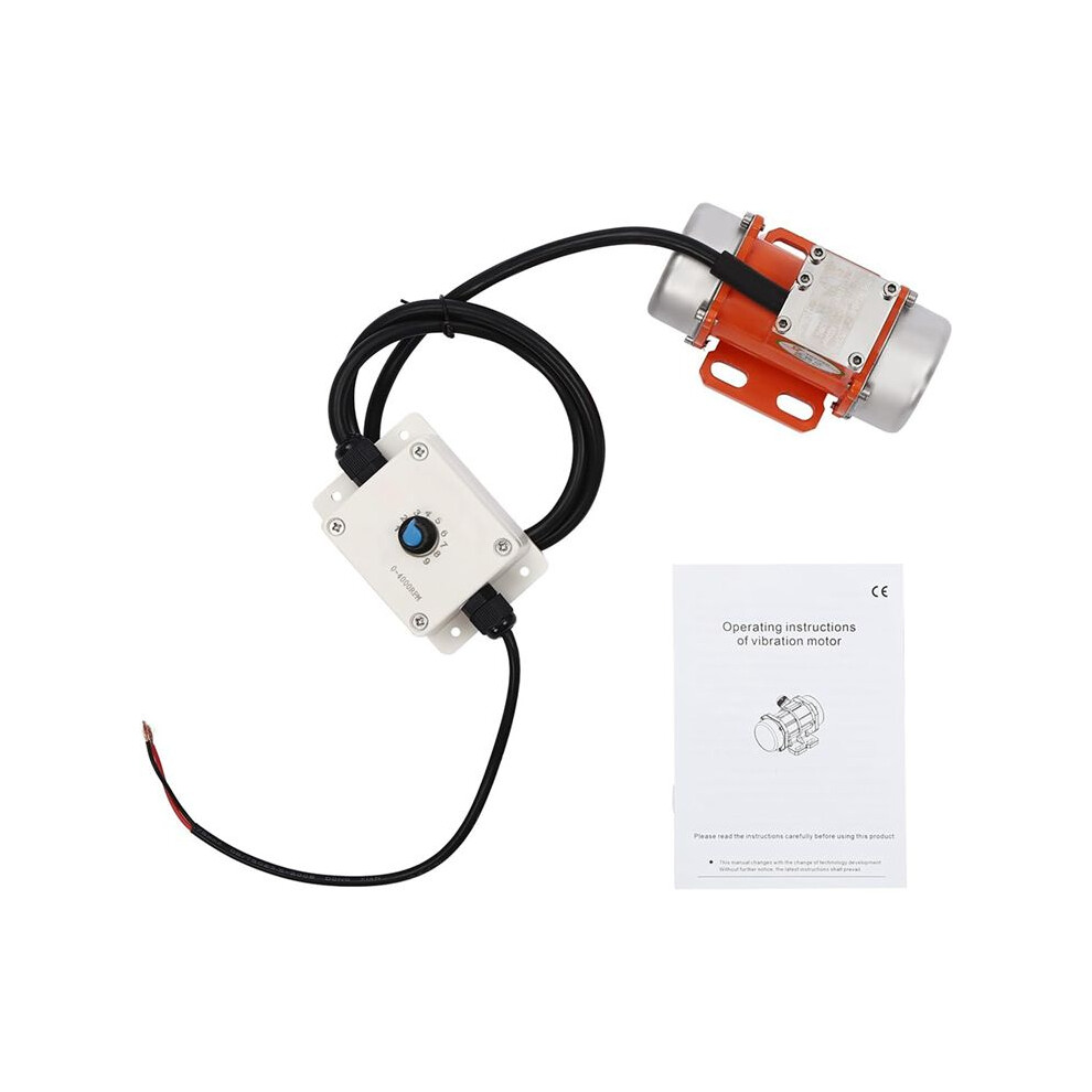 50W Dc24v Electric Vibration Motor With Speed Controller Brushless High-Speed Motor Alloy Concrete Vibrator 4000Rpm 4714166380376