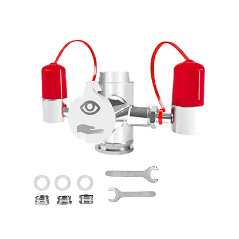 Faucet Mounted Eyewash Station With Cover,Reliable First-Aid Emergency Eye Wash Unit For Sink Attachment For Lab,Factory 4712426432896