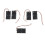 40 Pcs 2 X 1.5V AA Battery Holder Case Box Black W Wire Leads 2