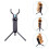 Alto Saxophone Stand Foldable NonSkid Stable Base with Blue Case for Secure Sax Storage 3