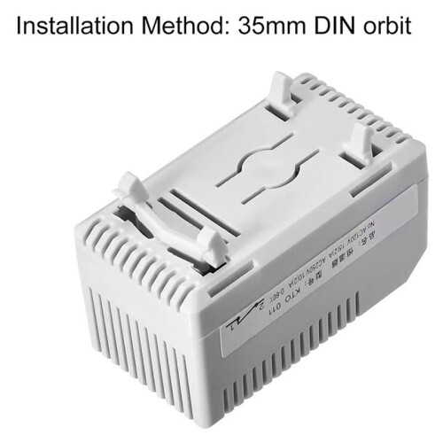 3X Mechanical Thermostat, KTO011 0-60Celsius Adjustable Compact Normally Close(N.C) Temperature Controller ,Red 2