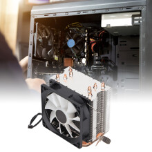RGB CPU Cooler Fan 90mm Low Noise for LGA 775 & More