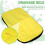 2X LP92334 Atualize A Capa de Assento  para Cortador de Grama com Assento Almofadado de Até 18 Polegadas de Altura para  Mower & 7