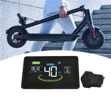 3X H6C Electric Bike LCD Display Meter 24V-60V E Scooter LCD Panel Color Screen with USB UART for Electric Bike(5PIN)