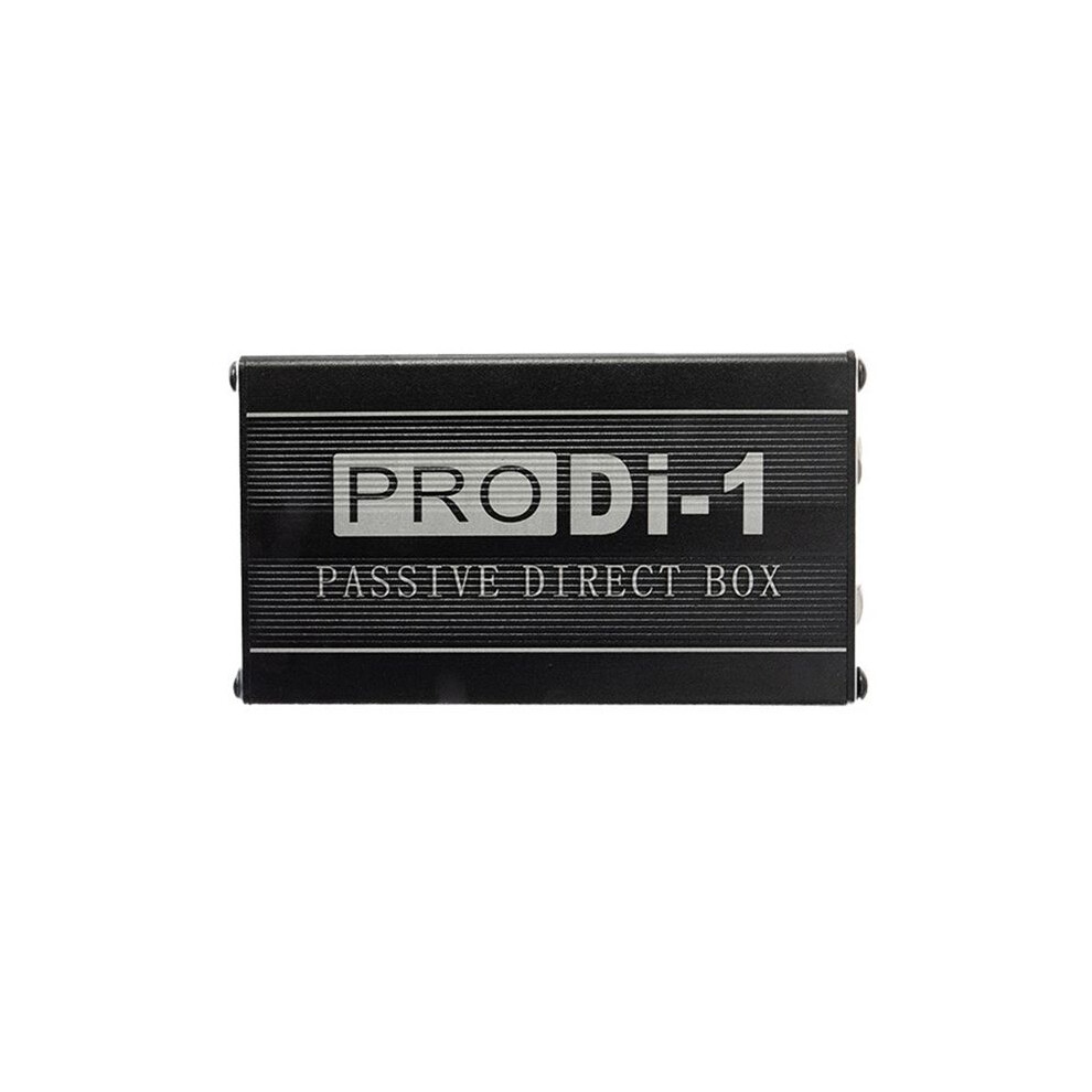 Single Channel Passive Di-Box With Xlr Trs Interfaces Direct Injection Audio Box Balanced & Unbalance Signal Converter 6032343645567