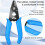 2X VCFS-33 Drie-Poorts Glasvezelstriptang FTTH Tools Glasvezeldraadafbijtmiddel 3