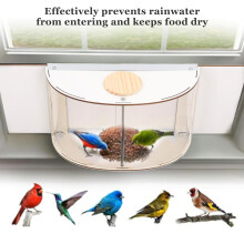 360 View Window Bird Feeder