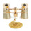 3X25 Opera Viewing Binoculars All Metal with Handle/Chain Ladies Retro Small Binoculars  Binocular 1