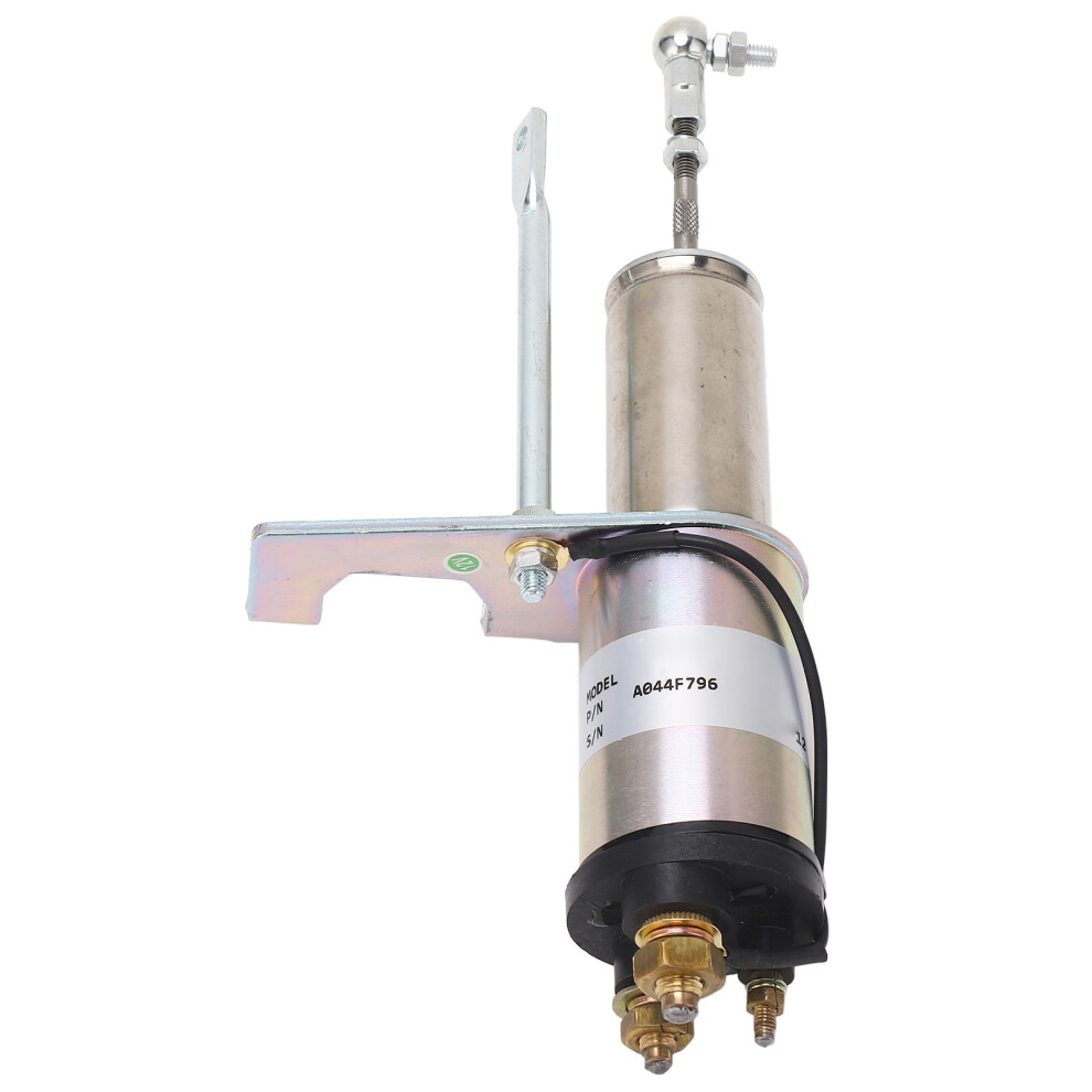 A044F796 12V Fuel Stop Solenoid for Excavator