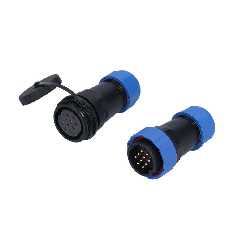 Waterproof Aviation Connector Sp28 10 Pin Pa66 Pa6 Oxidation Resistance Ip68 8451390598486