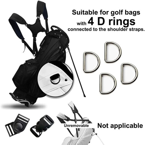 2X Portable  Shoulder Strap  Bag Strap Replacement Comfort Shoulder Adjustable Strap  Bag Accessories 1