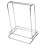 Stainless Steel Hanger Storage Rack19x14.5x25cm 1