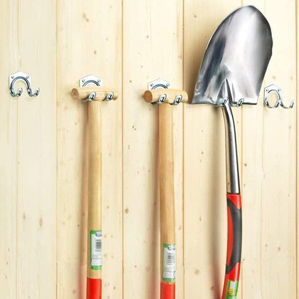 (15Pcs) Sturdy Metal Tool Hooks - Multipurpose Hangers 6447105635463