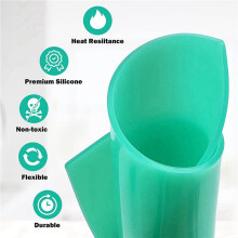 12X Sublimation Tumblers Wrap for  Mug Press, 3 Thicknesses Green Silicone Mug Wrap