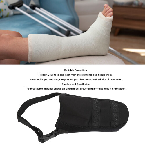 Cast Socks Anti Slip Toe Cover 0K Fabric 2