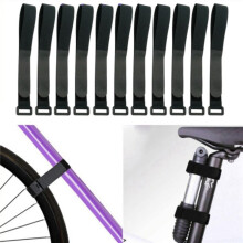 30 Piezas Correas para Portabicicletas Correas Estabilizadoras de Portabicicletas para Transporte de Bicicletas Fijación de Las Correas de Las Bandas