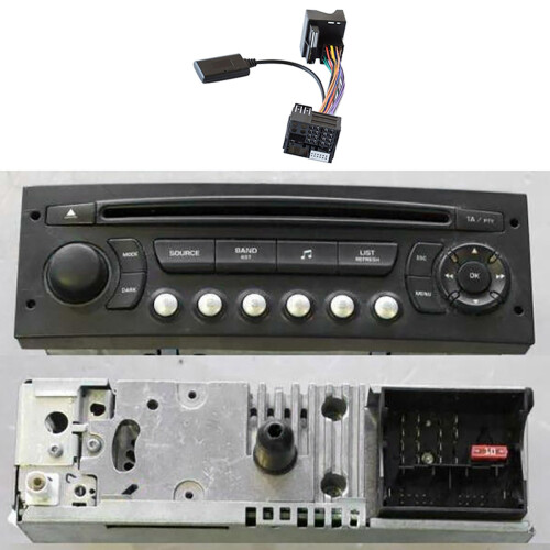 2X Adattatore Aux Ricevitore  5.0 per Auto Audio per   C2 C5 RD45 RD4 Modulo 1