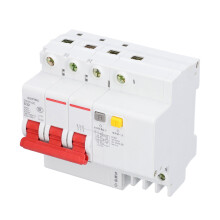 DZ47sLE 32A 3P+N Residual Current Circuit Breaker DIN Rail Mount AC 400V