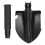 Portable Folding Camping Shovel with Compass, High Carbon Steel, Durable 12