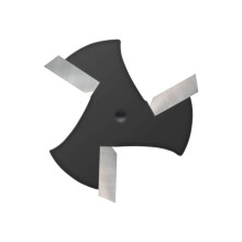 3X CNC Spoilboard Surfacing Router Bits, 1/4 Inch Shank 1 Inch Cutting Diameter, Slab Flattening Router Bit Planing Bit