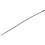 600 x Thin Black Cable Tidy Ties Zip Ties Cord Strap Wrap 200mm x 3mm 6