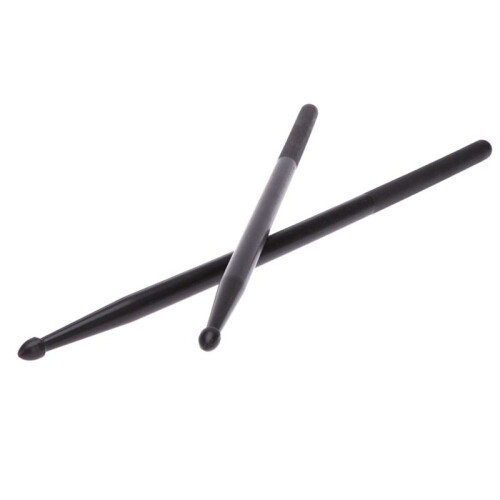 4 Pair of 5A Drumsticks Nylon Stick for Drum Set  Professional Black 2