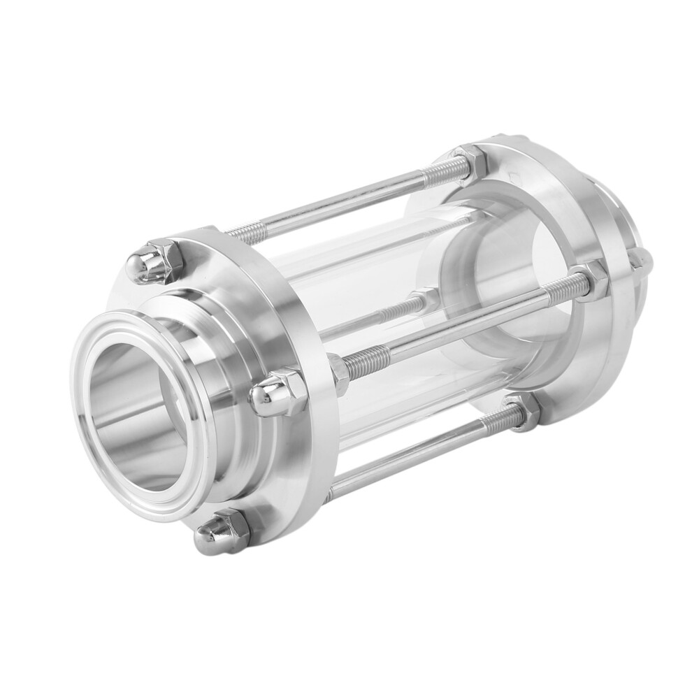2X In- Sight Glass With Clamp End,Flow Sanitary Straight Sight Glass Sus316 1.5 Inch (Flow Pipe Od 38Mm) 4712044194329