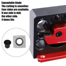 2X Adjustable Dowel Maker Jig 8Mm-20Mm with Carbide Blades Woodworking Electric Drill Milling Dowel Auxiliary Tool