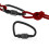 3X Combination Locks, 4-Digit Heavy Duty Carabiner Clips, D-Shaped Code Lock for Looped Bike Security Cable Lock 2